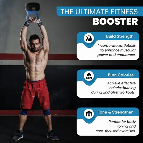 Vista 3 de Bintiva Soft Kettlebell Sets for Women and Men -Color Coded Kettle Bell Set
