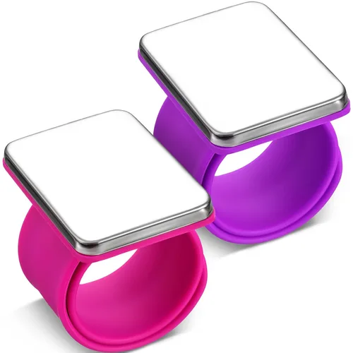 Vista 8 de 2 piezas de alfiler magnético y soporte para pulsera para acolchado