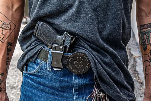 Vista 4 de CYA Supply Co. - Fundas IWB Black Optics Ready - Múltiples ajustes - Propiedad de veteranos - Fabricado en Estados Unidos