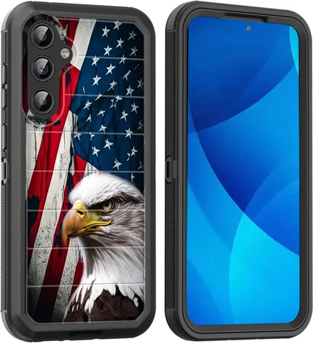Vista 67 de Funda para Galaxy A15 5G, cuerpo completo, protección contra caídas, a prueba de polvo, resistente de 3 capas, militar, resistente, duradera
