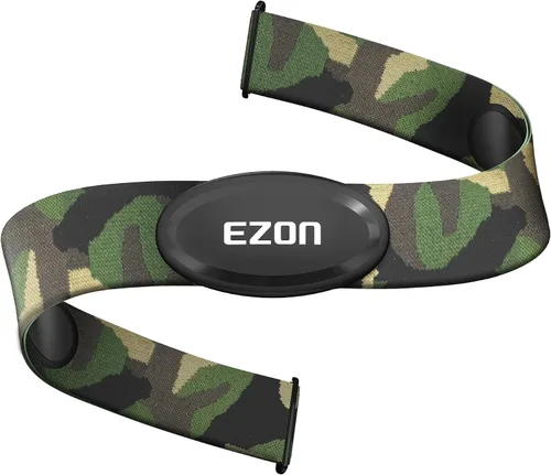 Vista 9 de C009Pro Heart Rate Monitor Chest Strap with BLE 5.1& ANT+,HR Monitor Chest Sensor,Up to 400H Battery Life,Sitable for Running Cycling Gym,Compatible