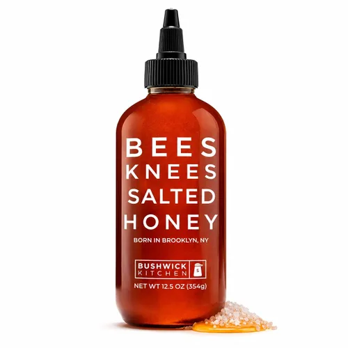Vista 7 de Bees Knees Honey Sampler Gift Set with Lemon, Salted & Hot Honey Hot Honey - Meyer Lemon Honey - Salted Honey - Made in the USA - Gourmet Food