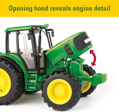 Vista 5 de 1/16 John Deere Big Farm 6930 Tractor con vagón Juego imaginativo para bebés