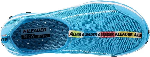 Vista 4 de Aleader - Zapatos de malla sin correas acuáticos para mujer