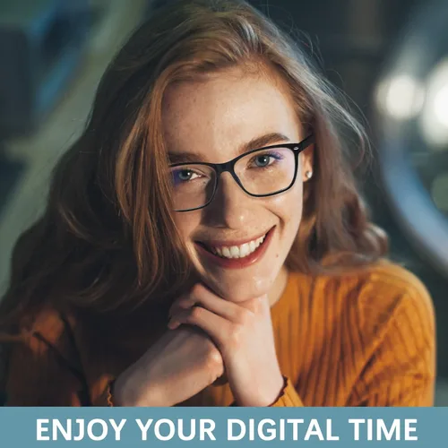 Vista 6 de Lentes progresivos de lectura con multienfoque para mujeres, bloqueo de luz azul, lectores de computadora para damas con bisagra de resorte.