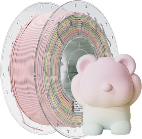 Vista 20 de Creality PLA - Filamento de impresora 3D de 1.75 mm, paquete de filamento para impresoras 3D, resistencia mejorada sin deformación, precisión