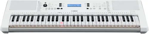 Vista 4 de Yamaha EZ300 Teclado portátil de 61 teclas con teclas iluminadas (el adaptador de corriente se vende por separado)