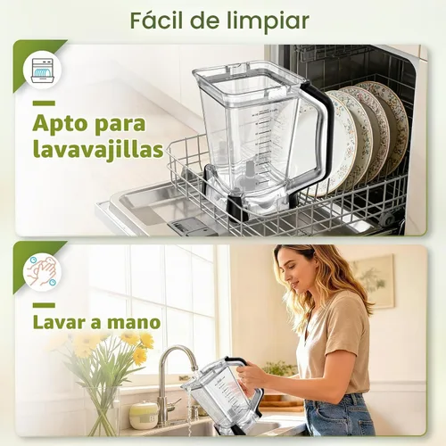 Vista 8 de Jarra de licuadora de 72 oz compatible con licuadora Ninja BN751 BN801