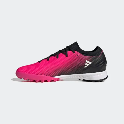 Vista 7 de adidas Tenis de fútbol unisex X SPEEDPORTAL.3 para adulto, Team Shock RosaZero MetálicoNegro
