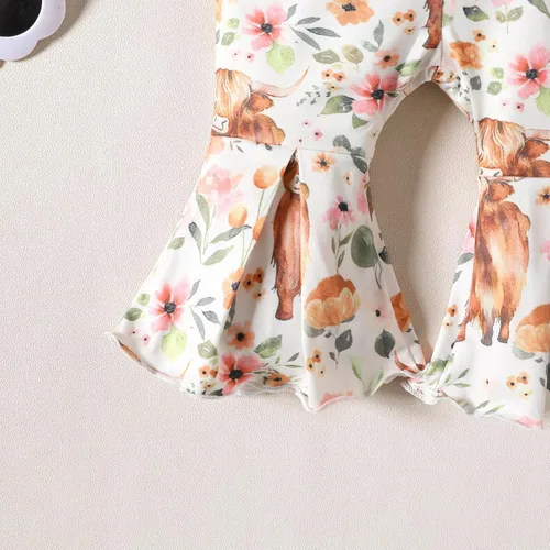 Vista 29 de Sejardin Ropa de verano para bebé y niña, recién nacida, manga corta, con letras, mameluco elástico con diadema