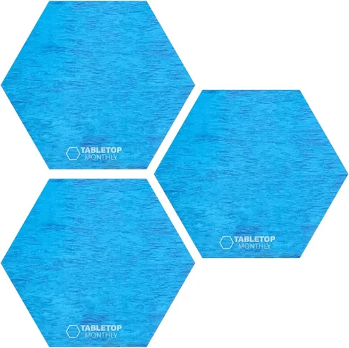 Vista 7 de Gold River Hex Scenario - Piezas de juego compatibles con las expansiones de Catan, Seafarers y Catan de Catan (3 hexagonales)