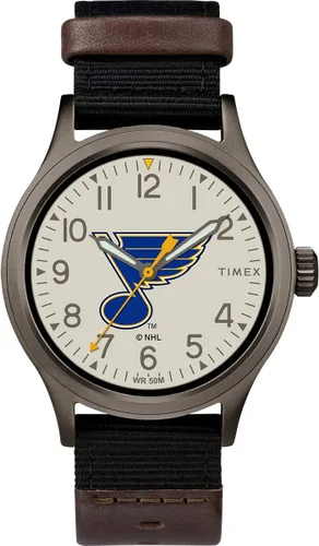 Vista 5 de Timex NHL - Reloj de embrague de 40mm para hombre