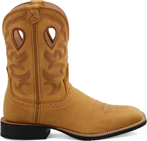 Vista 4 de Twisted X Women's 9" Ruff Stock, Wide Square Toe with CellSole