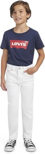 Vista 7 de Levi's Jeans 502 Regular Taper Fit Performance para Niños, Azul