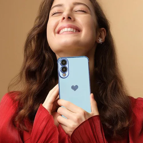 Vista 175 de phylla Funda de teléfono compatible con Samsung Galaxy A12 de 6.5 pulgadas, lindo corazón chapado en oro, elegante funda de lujo para mujer