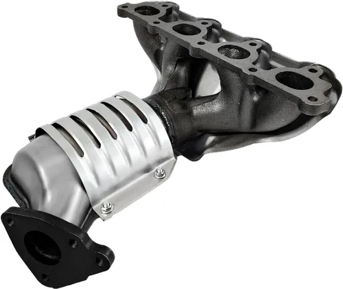 Vista 2 de Catalizador compatible con Honda Civic LX/CX/DX/HX/GX 1996 1997 1998 1999 2000 Honda Civic Del Sol S 1.6L l4 de alto rendimiento (compatible con EPA)