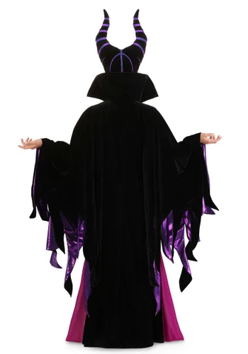 Vista 2 de Disfraz Clásico de Maléfica de Disney para Adultos Multicolor