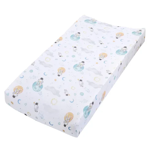 Vista 6 de aden + anais Essentials - Funda para cambiador, 100% muselina de algodón, súper suave y transpirable, ajuste cómodo a medida, individual, de granja