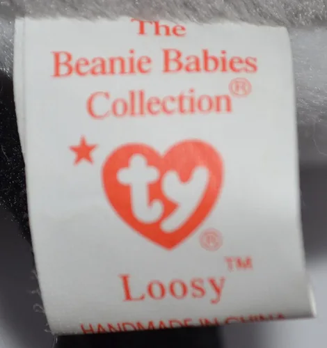 Vista 5 de Beanie Babies Loosy the Goose (29 de marzo de 1998) Retirado