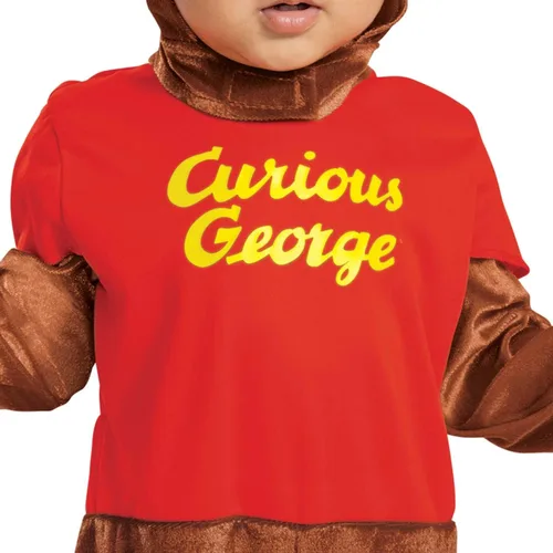 Vista 4 de Disguise Disfraz de George infantil Curious George Marrón