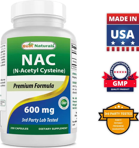 Vista 6 de Best Naturals DMG 125 mg y NAC 600 mg
