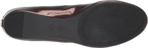 Vista 4 de Jessica Simpson Mandayss Women's Pull-On Criss-Cross Ankle Ballet Flats Shoes