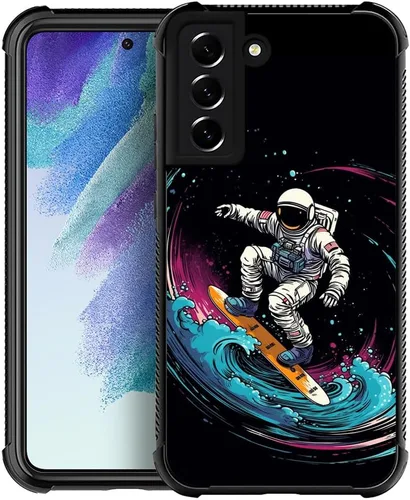Vista 16 de Funda compatible con Samsung Galaxy S21, diseño de elefantes africanos, diseño increíble a prueba de golpes, antiarañazos, carcasa trasera