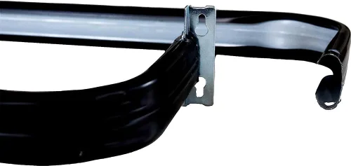 Vista 4 de Blu-Pier Tech Barra individual resistente, barra de cortina con costura de bloqueo de 18 a 28 pulgadas de ancho ajustable, proyección de 2 1/2
