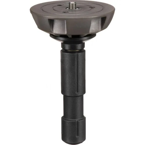 Vista 2 de Manfrotto 520BALL - Nivelador de media bola con tornillo de 3/8 pulgadas para trípodes de tazón de 2.953 in