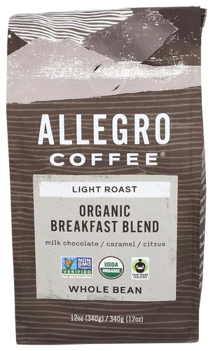 Vista 10 de Allegro Coffee Organic Cafe La Duena Café en grano entero, 12 oz