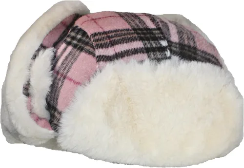 Vista 2 de Best Winter Hats Sombrero ruso y trampero de calidad para niños grandes con piel sintética (talla única)