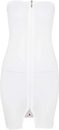 Vista 5 de iiniim Minivestido largo sin tirantes de una pieza para mujer