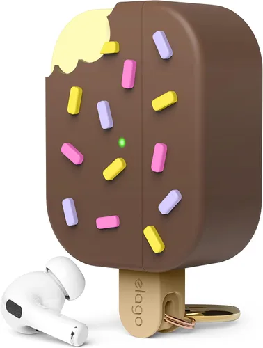 Vista 9 de elago Funda de helado para AirPods Pro 2 Azul (Arándano)