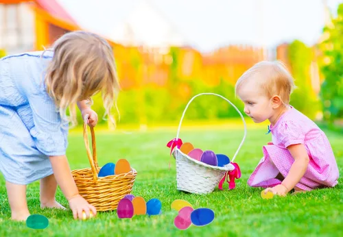 Vista 7 de The Dreidel Company - Huevos de Pascua de plástico rellenables a granel, colores surtido; perfectos para caza de huevos de Pascua, huevos