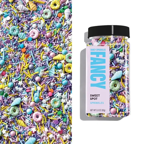 Vista 17 de Fancy Sprinkles Bubble Bath - Gránulos rosa y blanco pastel, 1 paquete
