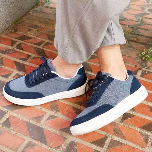 Vista 6 de OrthoComfoot Zapatillas ortopédicas de moda para hombre para fascitis plantar cómodos zapatos ortopédicos para caminar con soporte de arco, zapatos