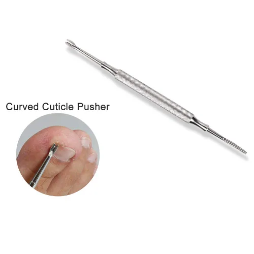 Vista 2 de Juego de manicura de 4 piezas, juegos de pedicura, cortaúñas de acero inoxidable profesional cortador de uñas con estuche de viaje