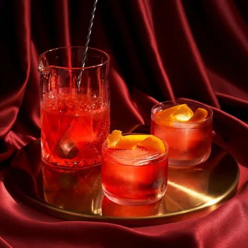 Vista 11 de Viski Raye Crystal Negroni - Vasos de cóctel Lowball de alta calidad, vasos de 8 onzas, juego de 2