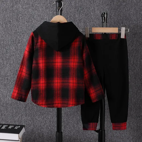 Vista 57 de Conjunto de ropa para bebés y niños pequeños, camisa con capucha y pantalones deportivos para otoño e invierno
