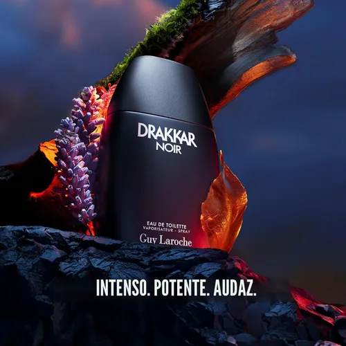 Vista 2 de Guy Laroche Drakkar Noir Eau De Toilette para Hombre 6.7 Spray oz