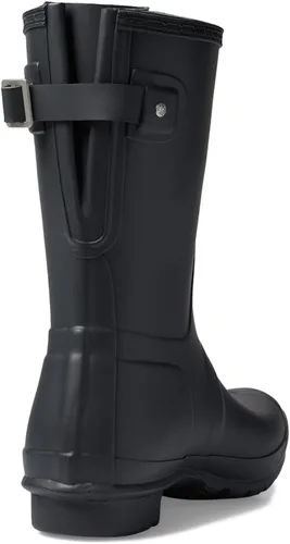 Vista 5 de Hunter Botas cortas ajustables originales para mujer, parte superior de goma con forro de nailon, plantilla acolchada y correa con hebilla