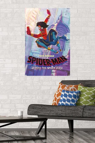 Vista 2 de Trends International Marvel Spider-Man: Across The Spider-Verse - Póster de pared de una hoja de Pavitr Prabhakar