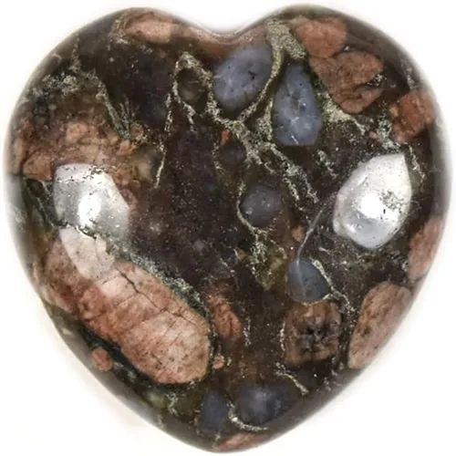 Vista 19 de Par 1.181 in Negro Obsidiana Puffy Corazones Pulidos Natural Volcánico Vidrio Piedra Preciosa Cristal Mineral Especímenes - China (2PCs)