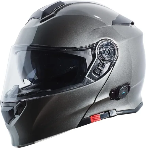 Vista 21 de Torc T-28B - Casco modular Bluetooth Dark Star