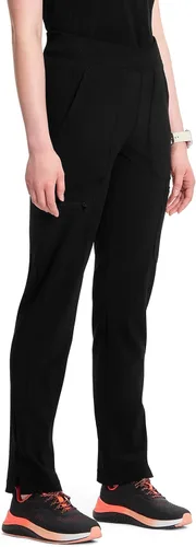 Vista 6 de Cherokee Infinity - Pantalón médico para mujer, tiro medio, pierna cónica Negro