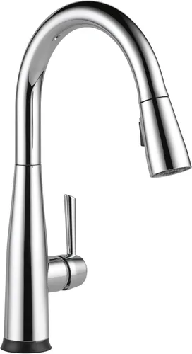 Vista 14 de Delta 9113TV-AR-DST Essa - Grifo de cocina, VoiceIQ, acero inoxidable ártico
