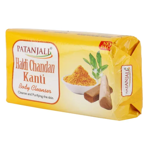 Vista 4 de PATANJALI Limpiador corporal Kanti Haldi Chandan