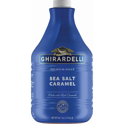 Vista 8 de Botella con bomba de salsa de caramelo de la Compañía de Chocolate Ghirardelli, 87.3 oz (Paquete de 1)