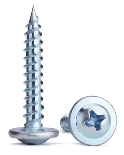 Vista 12 de Tornillos de madera negra, #8-32 Kit surtido de tornillos de 155 piezas Phillips modificada cabeza de armadura de madera tornillos de metal rápido