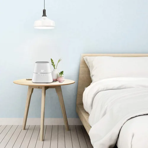 Vista 2 de AquaPad CozyFlow Cubrecolchón con calefacción por agua, sin cable eléctrico, todo digital, garantía de 5 años, AirQuiet y tecnología de doble